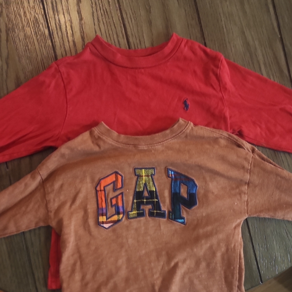Boys Polo And GAP Logo Shirts